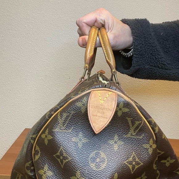 LOUIS VUITTON SPEEDY 40 VINTAGE - Picture 5 of 10